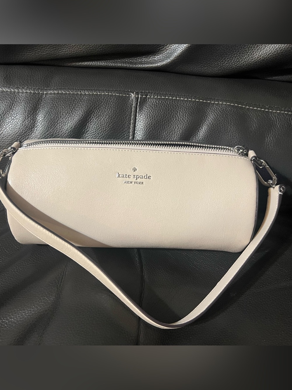 NWOT Kate Spade Roulette Glazed Leather Shoulder Bag